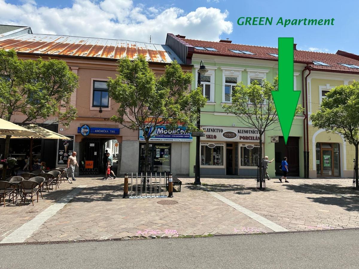 Green Apartment - City Centre - Main Square Liptovský Mikuláš Buitenkant foto